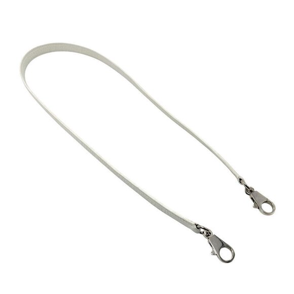 Auth HERMES Shoulder strap white Taurillon Clemence z2956 - Picture 2 of 9